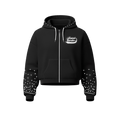 AVANT GARDE VELOUR JACKET (BLACK)