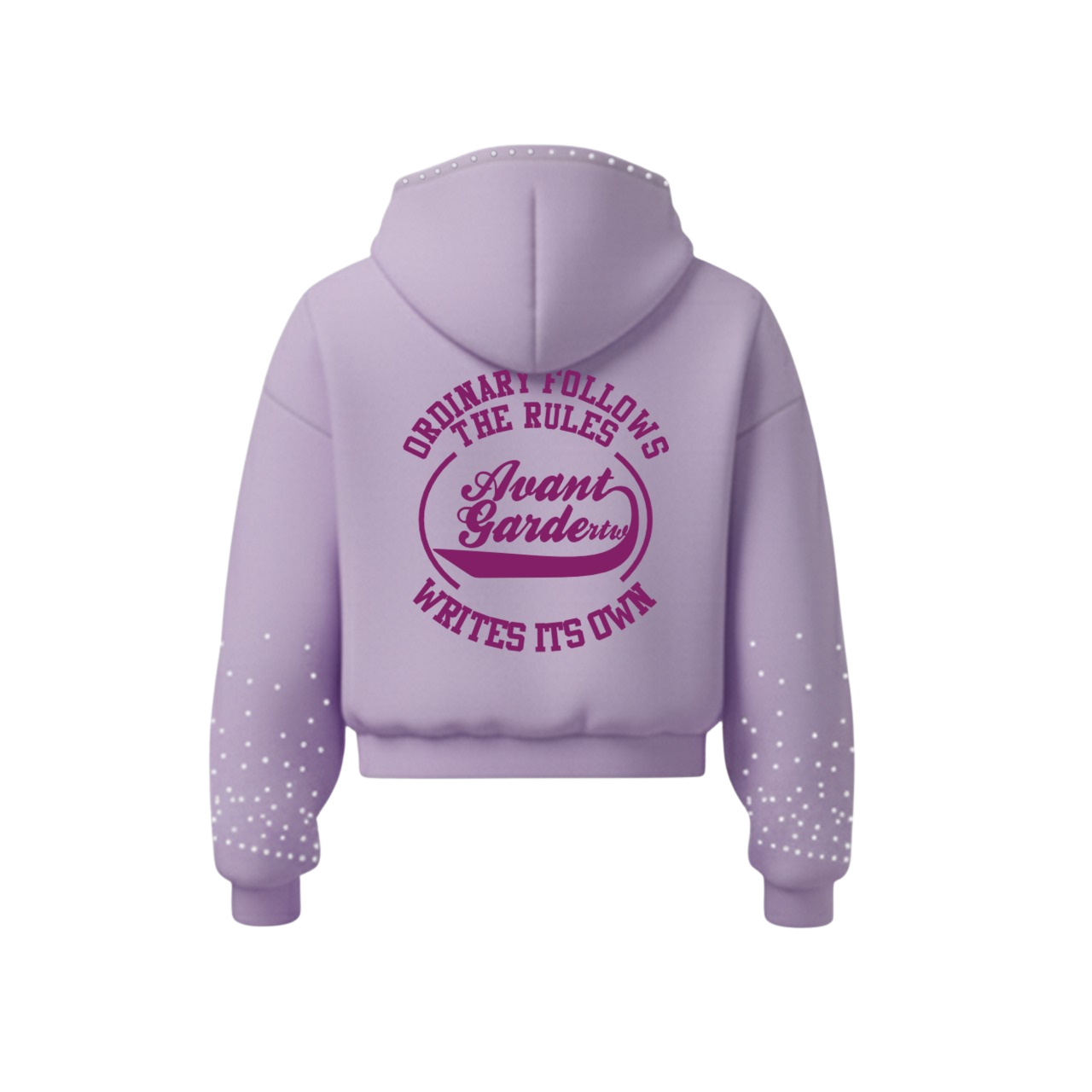 AVANT GARDE WOMENS VELOUR ZIP (HOODIE)