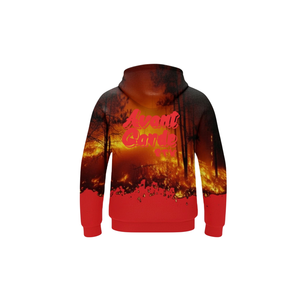 AVANT GARDE INFERNO GRADIENT HOODIE