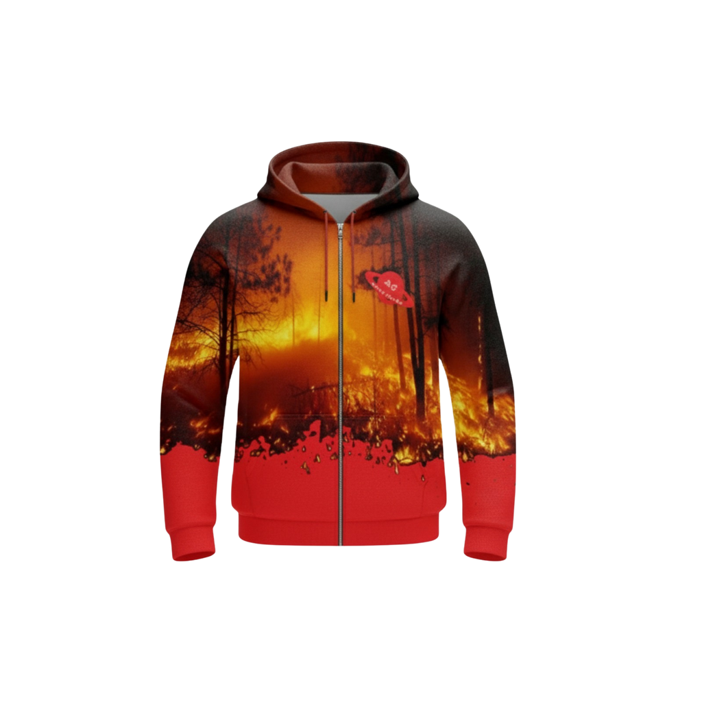 AVANT GARDE INFERNO GRADIENT HOODIE