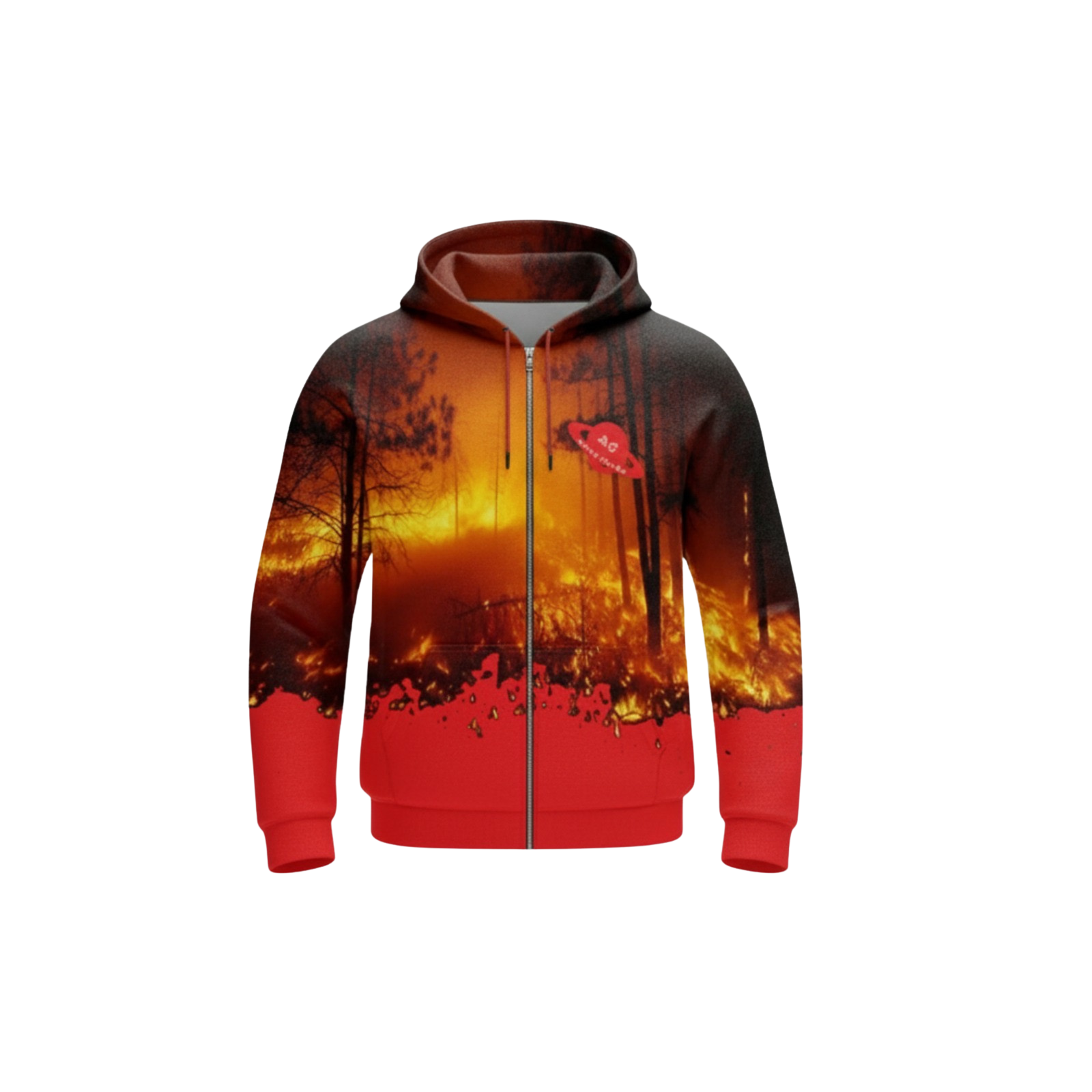 AVANT GARDE INFERNO GRADIENT HOODIE