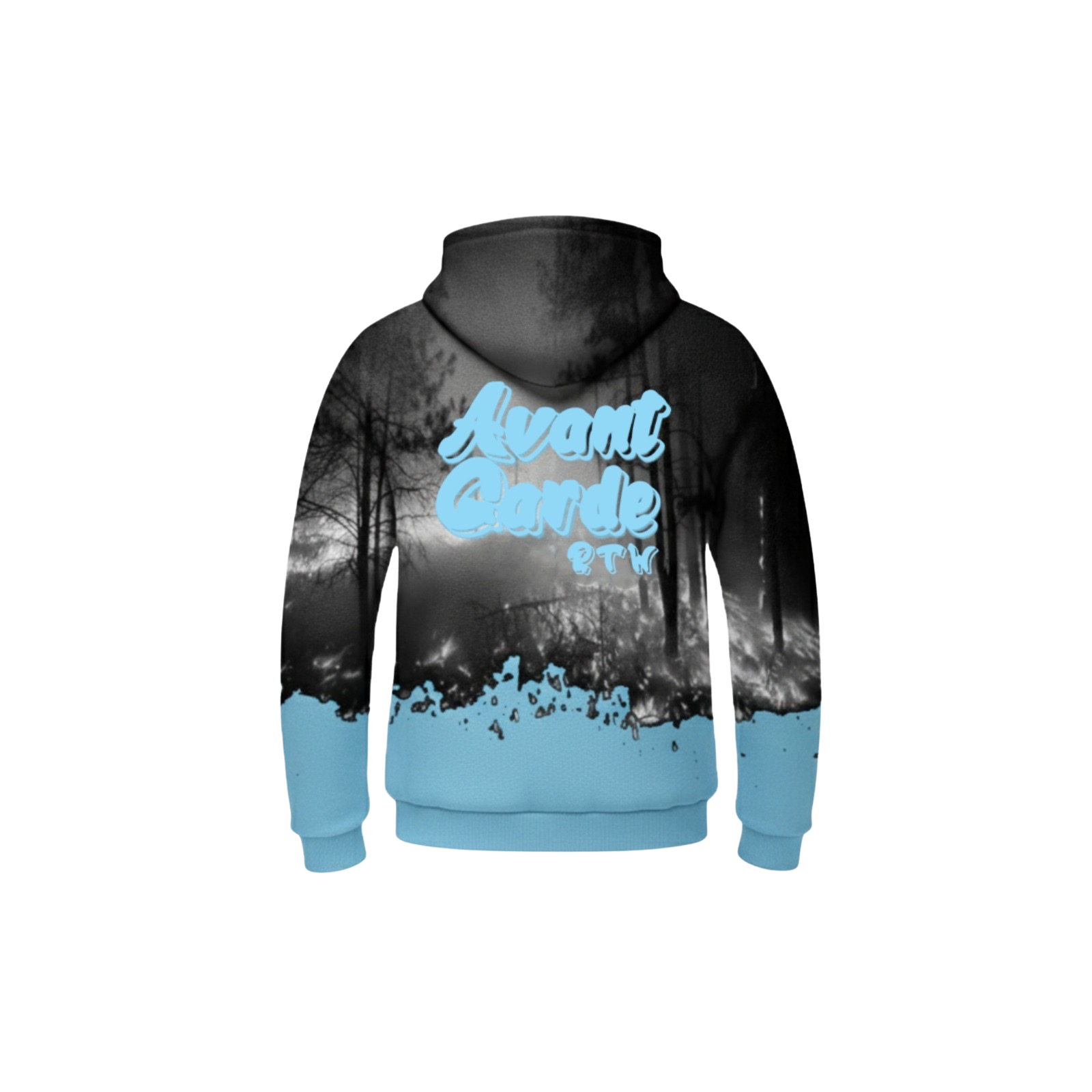 AVANT GARDE GRAPHIC ZIP HOODIE