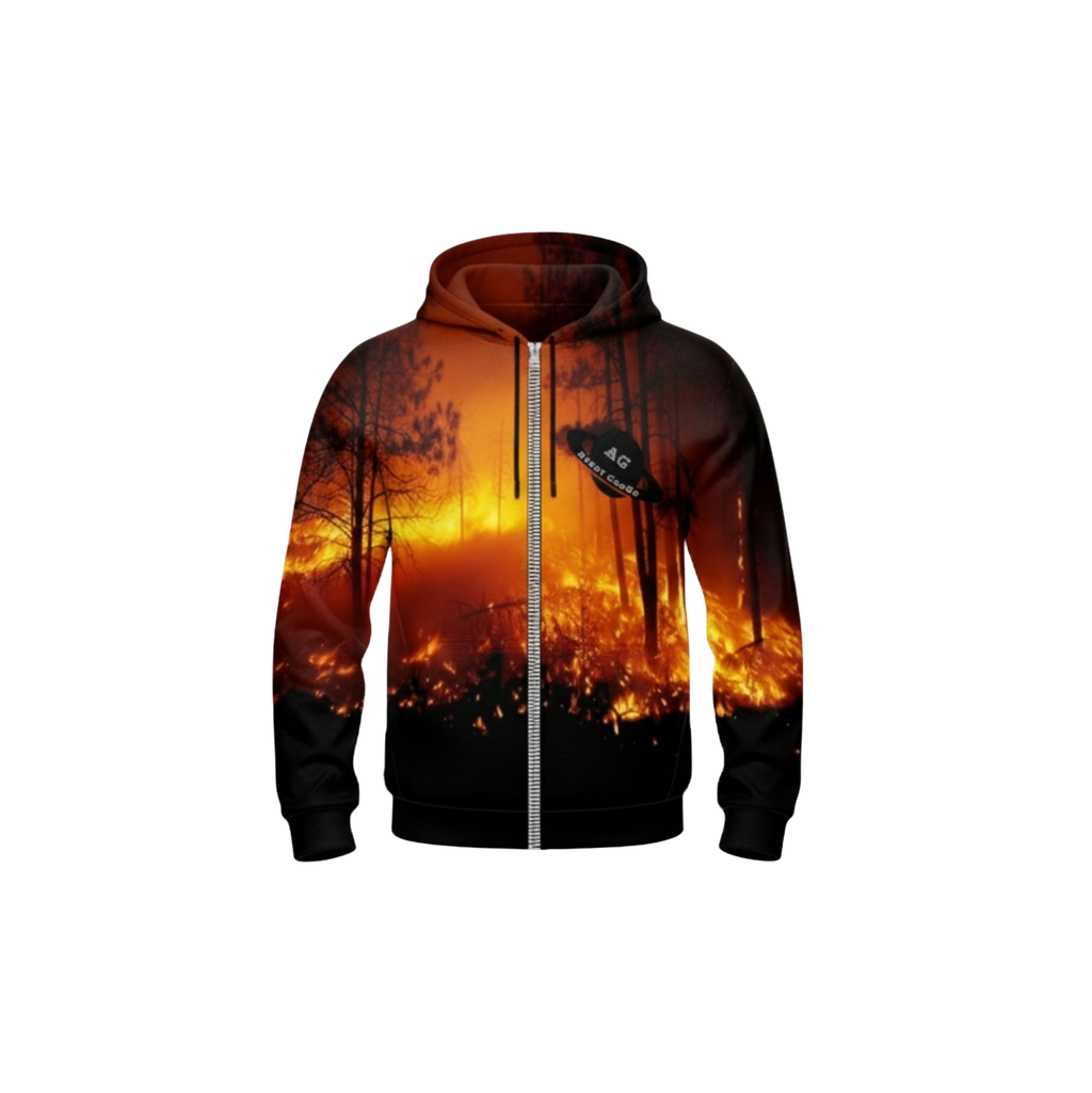 AVANT GARDE INFERNO GRADIENT HOODIE