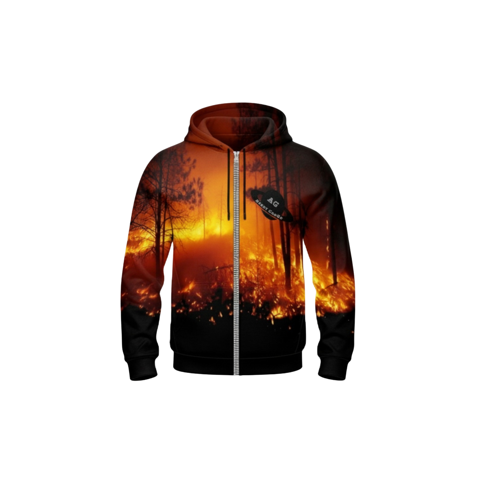 AVANT GARDE INFERNO GRADIENT HOODIE