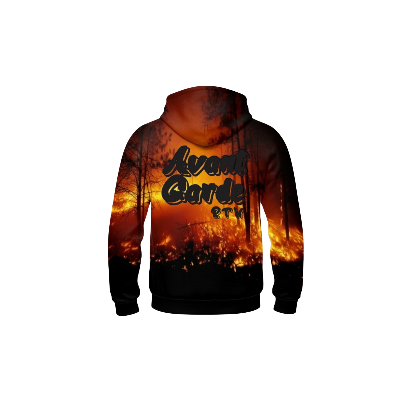 AVANT GARDE INFERNO GRADIENT HOODIE
