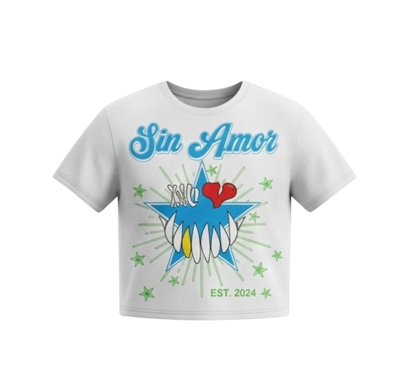 Sin Amor Kids Graphic White Set