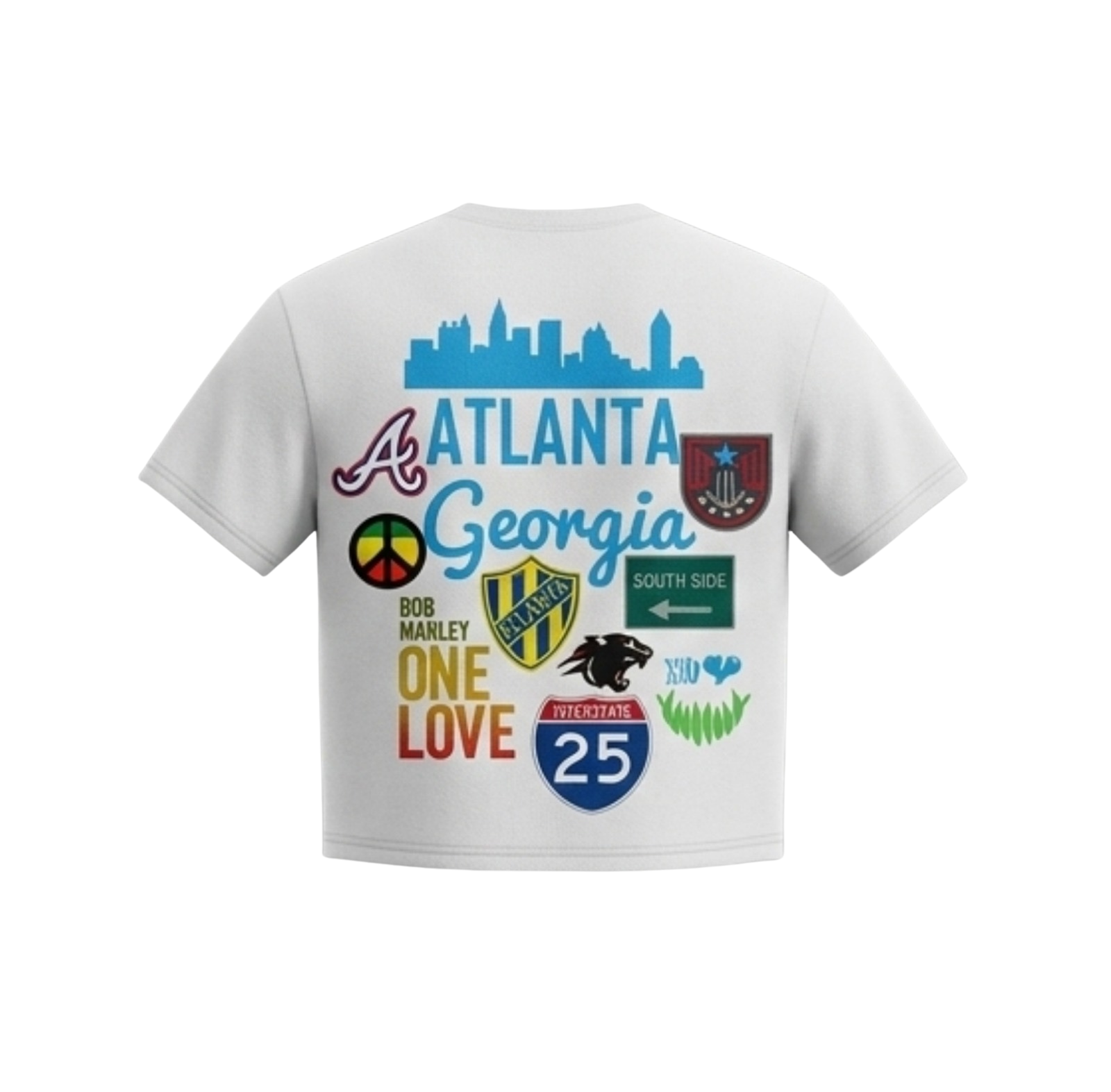 Sin Amor Kids Graphic White Set
