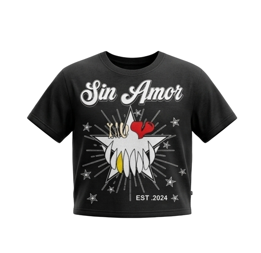 SIN AMOR KIDS GRAPHIC BLACK SET