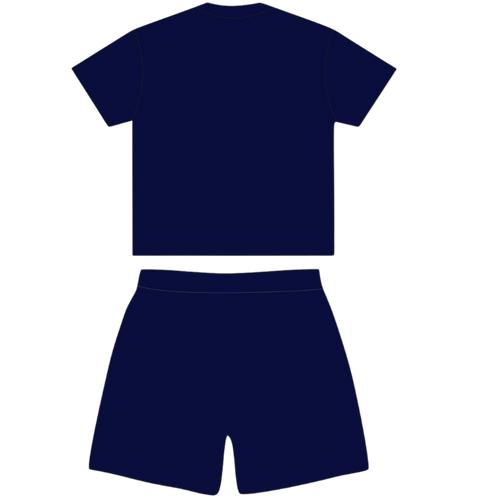 AVANT GARDE BLUE SAINT SHORT SET