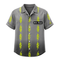 SIN AMOR FLAME BUTTON-UP