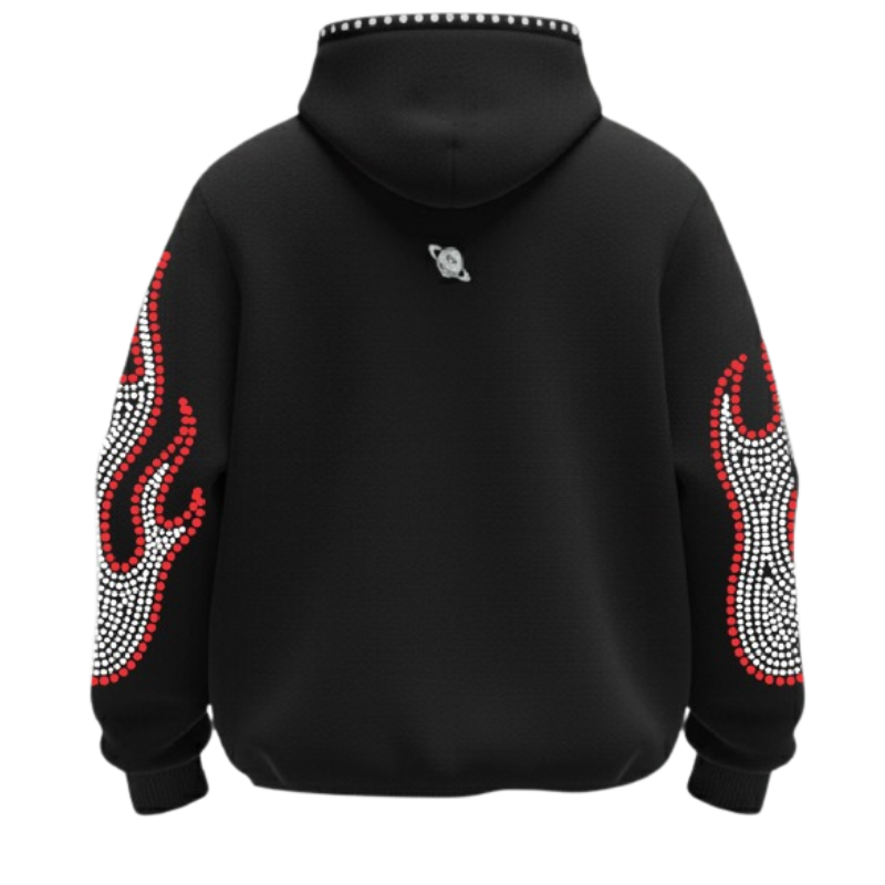THE CREATOR AVANT GARDE ZIP HOODIE (BLACK)