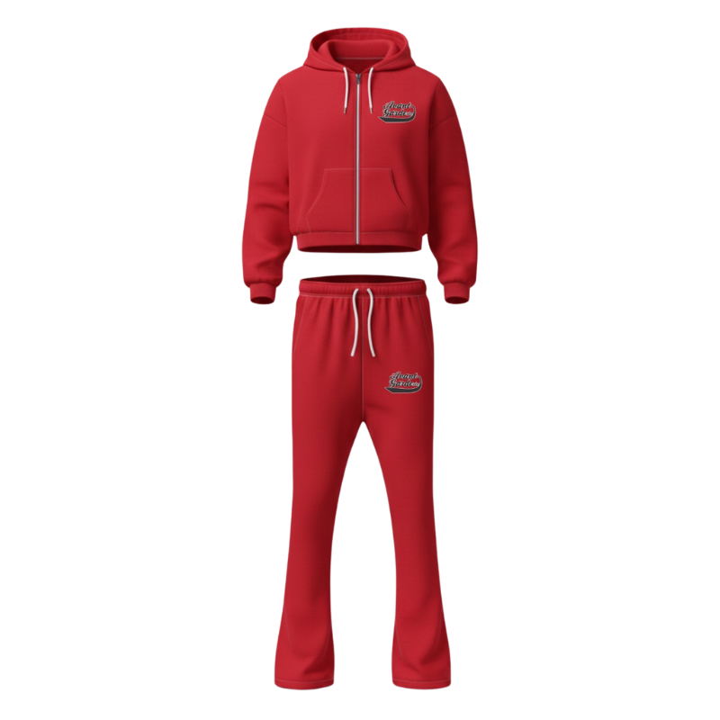 AVANT GARDE WOMENS VELOUR ZIP (SWEATSUIT)